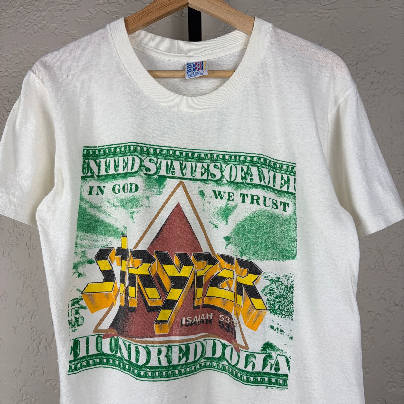 Other Stryper 1988 In God We Trust World Tour Large Band Tee Size US S / EU 44-46 / 1 - 2 Thumbnail