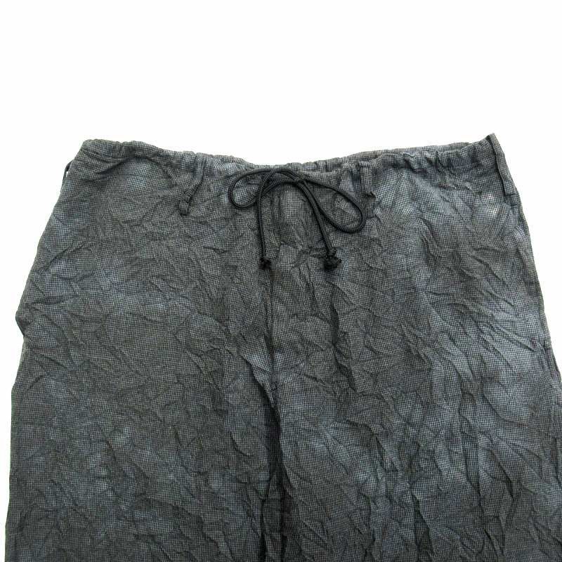 Yohji Yamamoto YOHJI YAMAMOTO POUR HOMME Drawcord Wide Pants Size US 36 / EU 52 - 3 Thumbnail