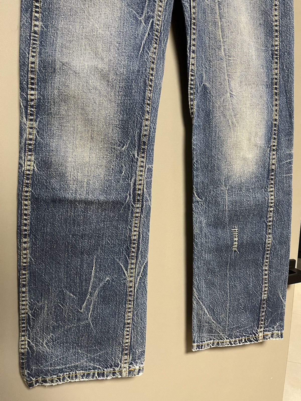 Lee Lee 101 131 Cowboy 30’s Repro Buckle Back Sanforized Jeans Size US 28 / EU 44 - 8 Thumbnail
