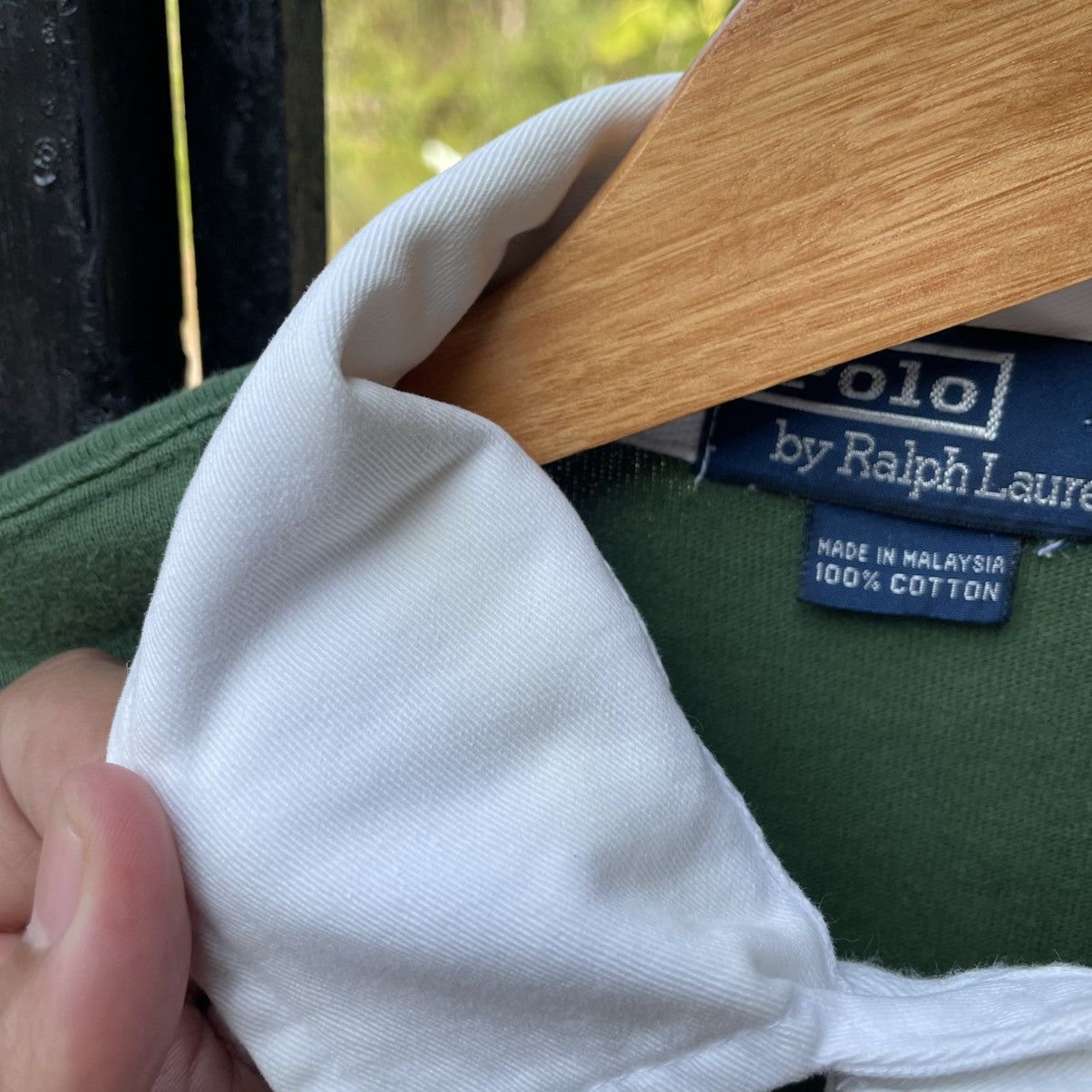 Polo Ralph Lauren 🔥Vintage Polo Ralph Lauren Small Pony Logo Rugby Shirts Size US L / EU 52-54 / 3 - 12 Thumbnail