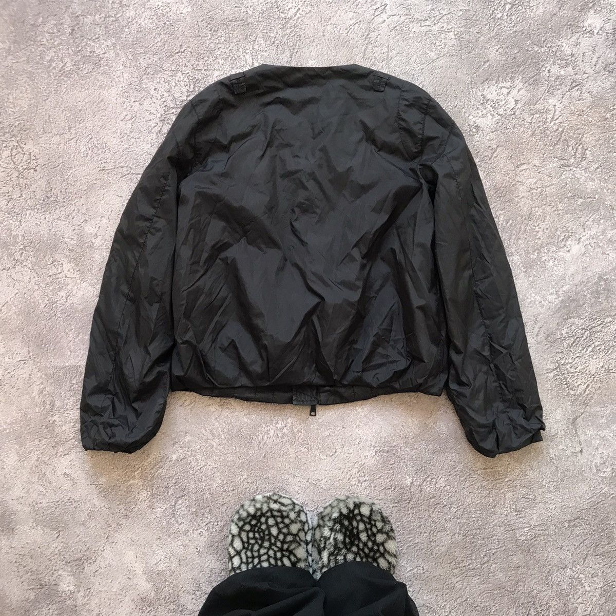 Vintage Vintage 90s Black Bomber Jacket Streetwear Y2K Skate Faded M Size M / US 6-8 / IT 42-44 - 6 Thumbnail