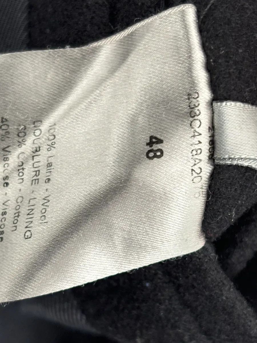 Dior 2010s Dior Homme Black Wool Double-Breasted Caban Jacket Size US M / EU 48-50 / 2 - 12 Thumbnail
