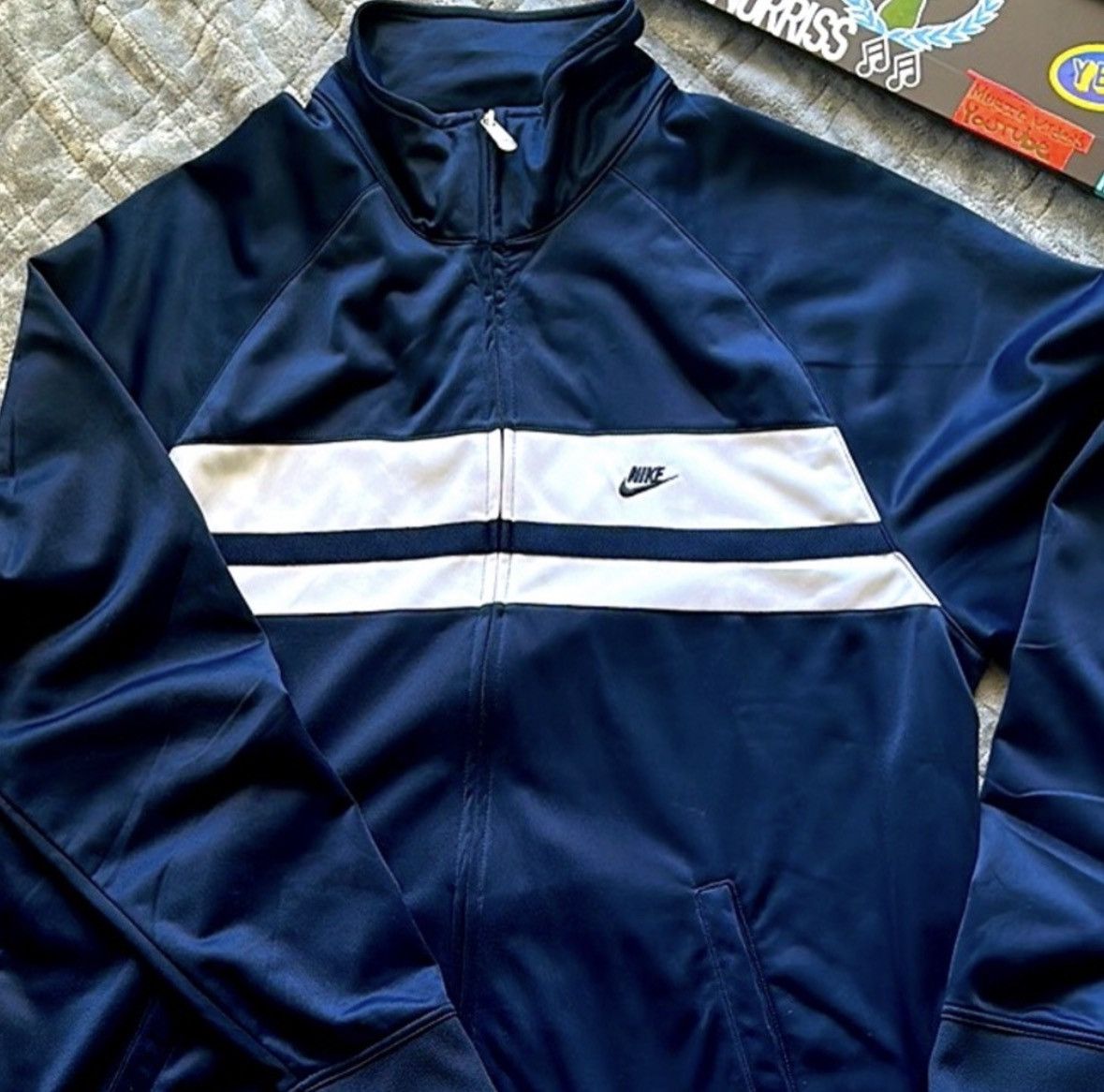 Designer × Nike NIKE ZIPUP Sweat Suit | Clean | Blue/White | Size Size US XXL / EU 58 / 5 - 1 Thumbnail