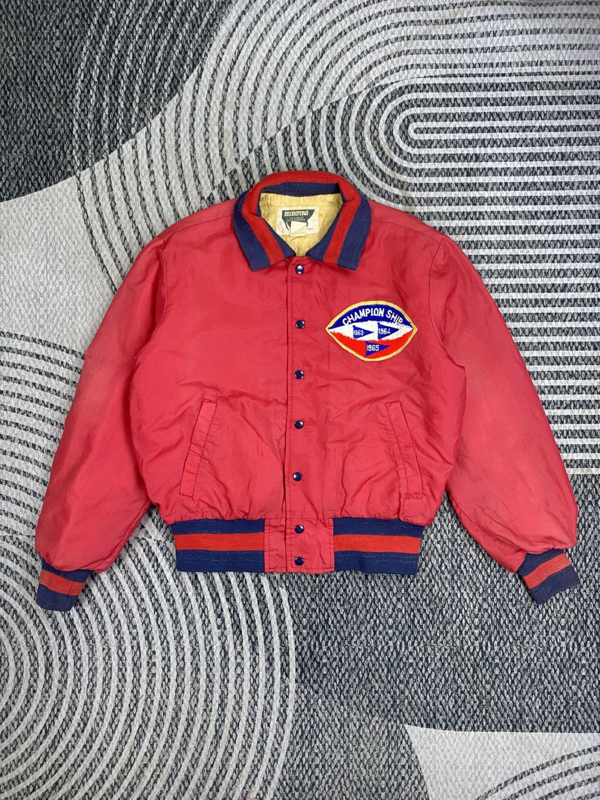 Champion Vintage Champion Ship Patches Logo Bomber Jacket Size US M / EU 48-50 / 2 - 1 Thumbnail