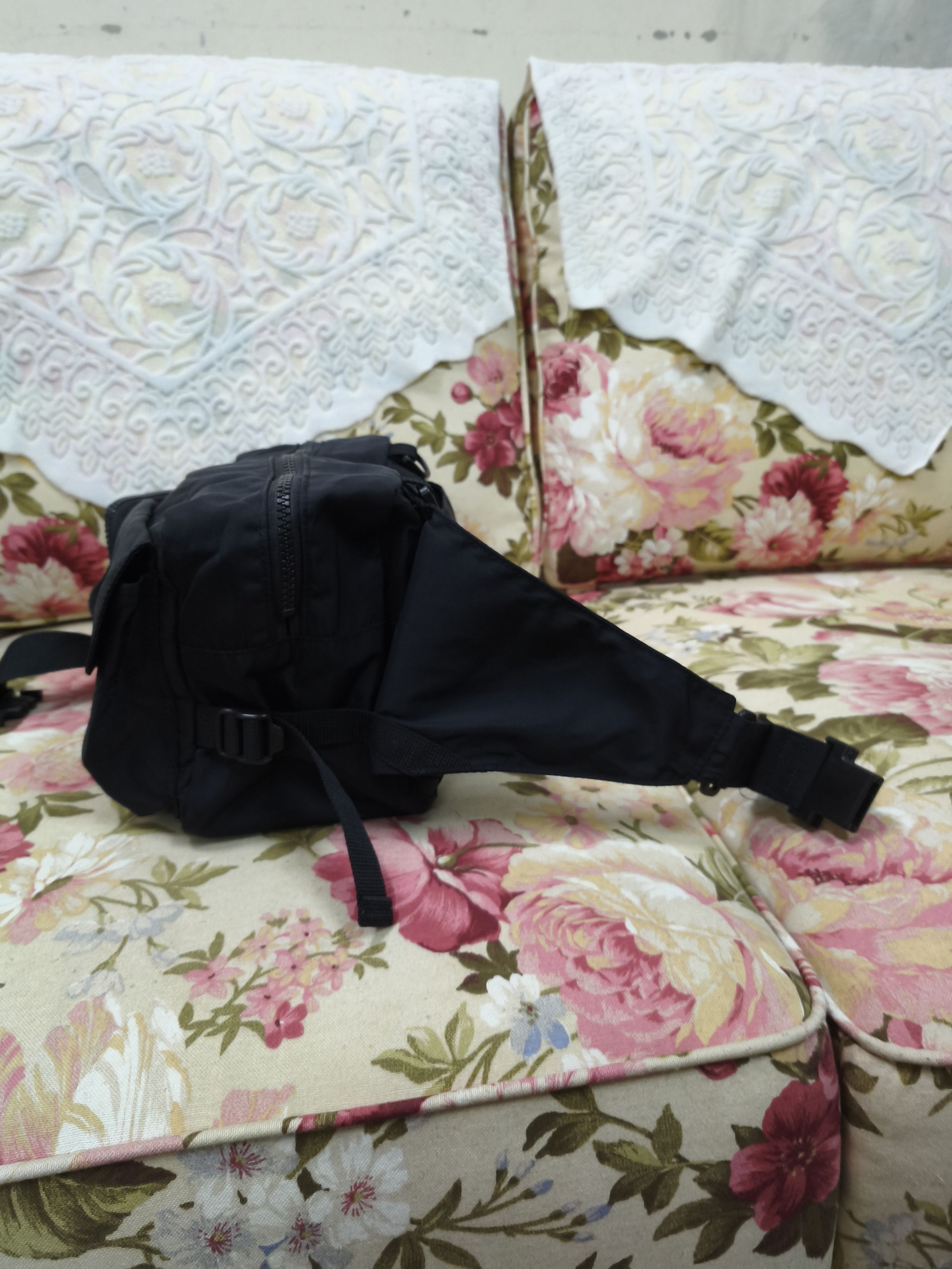 Japanese Brand Mary Quant London Black Waist multi pocket bag Size ONE SIZE - 4 Thumbnail