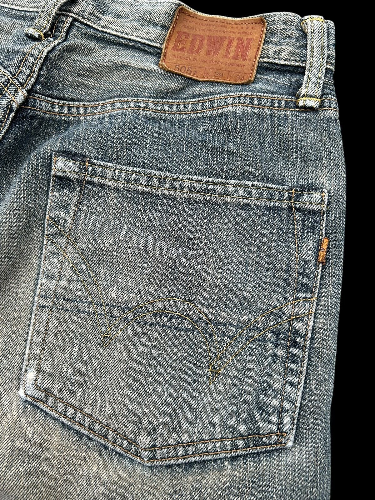 Japanese Brand × Kapital × Vintage Rusty Edwin Selvedge Distressed Denim Jeans Mudwash Size US 29 - 6 Thumbnail