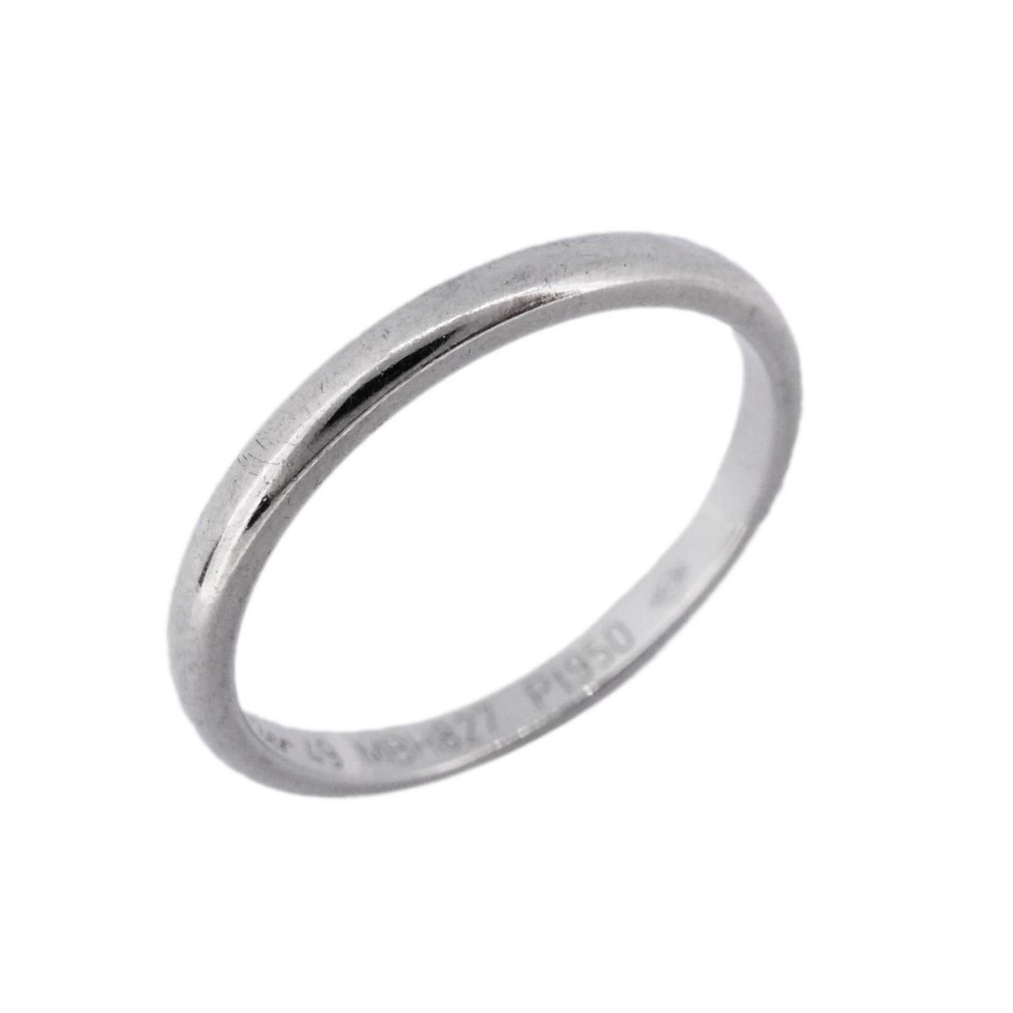 image of Cartier Ring Classic Wedding Pt950 Platinum Ladies, Women's