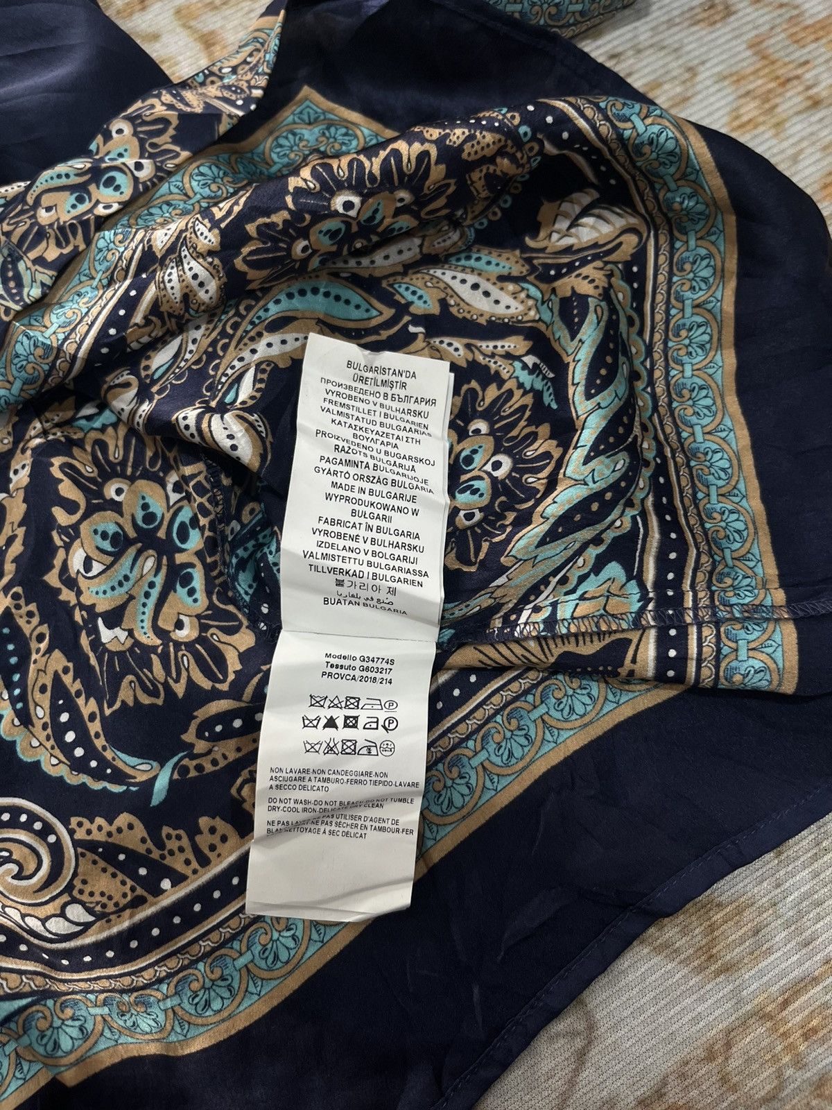 Versace Rare‼️ Versace Collection Barocco Print 100% Silk Size US S / EU 44-46 / 1 - 15 Thumbnail