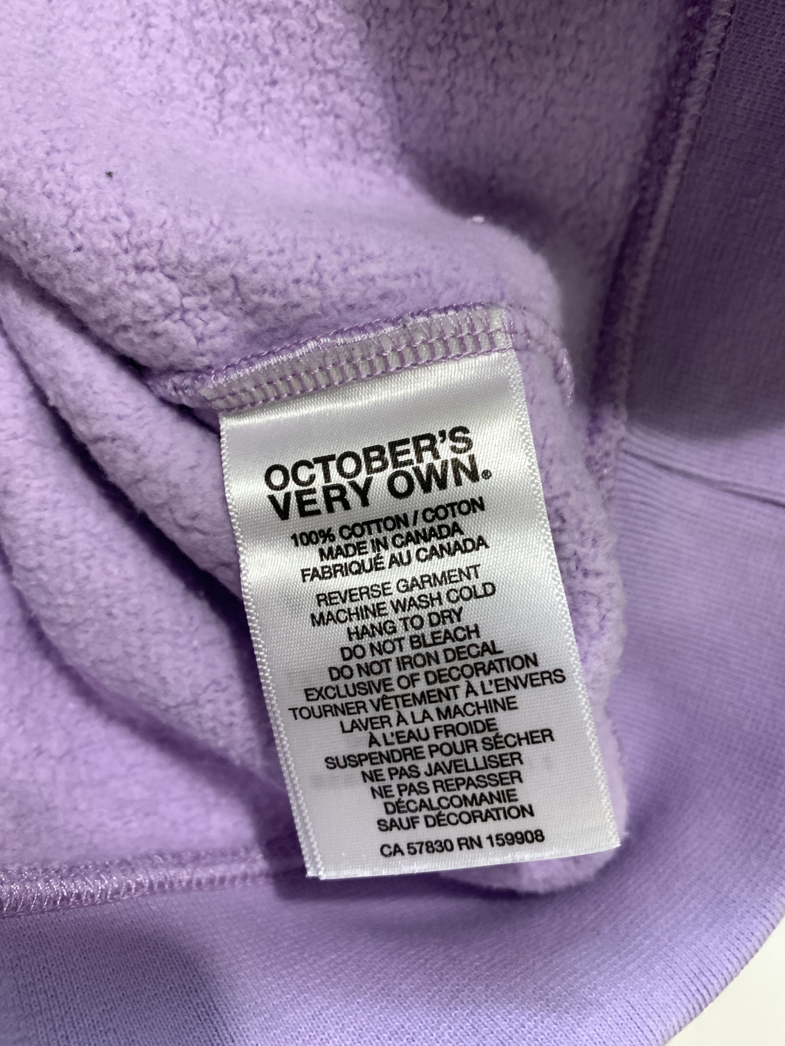 Drake OVO Classic Owl Hoodie Violet Purple Size US S / EU 44-46 / 1 - 5 Thumbnail