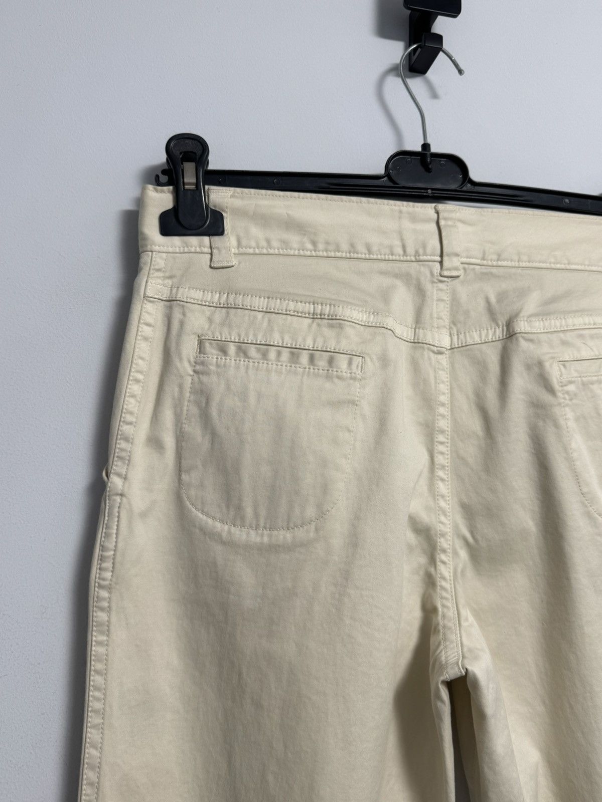 Jil Sander Jil Sander Women’s Pants Beige Luxury Cotton size 36 Size 25" / US 0 / IT 36 - 20 Thumbnail