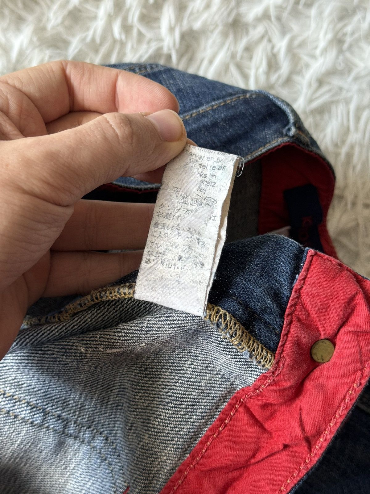 Kenzo Kenzo Vintage Japanese Denim Jeans Size US 31 - 11 Thumbnail