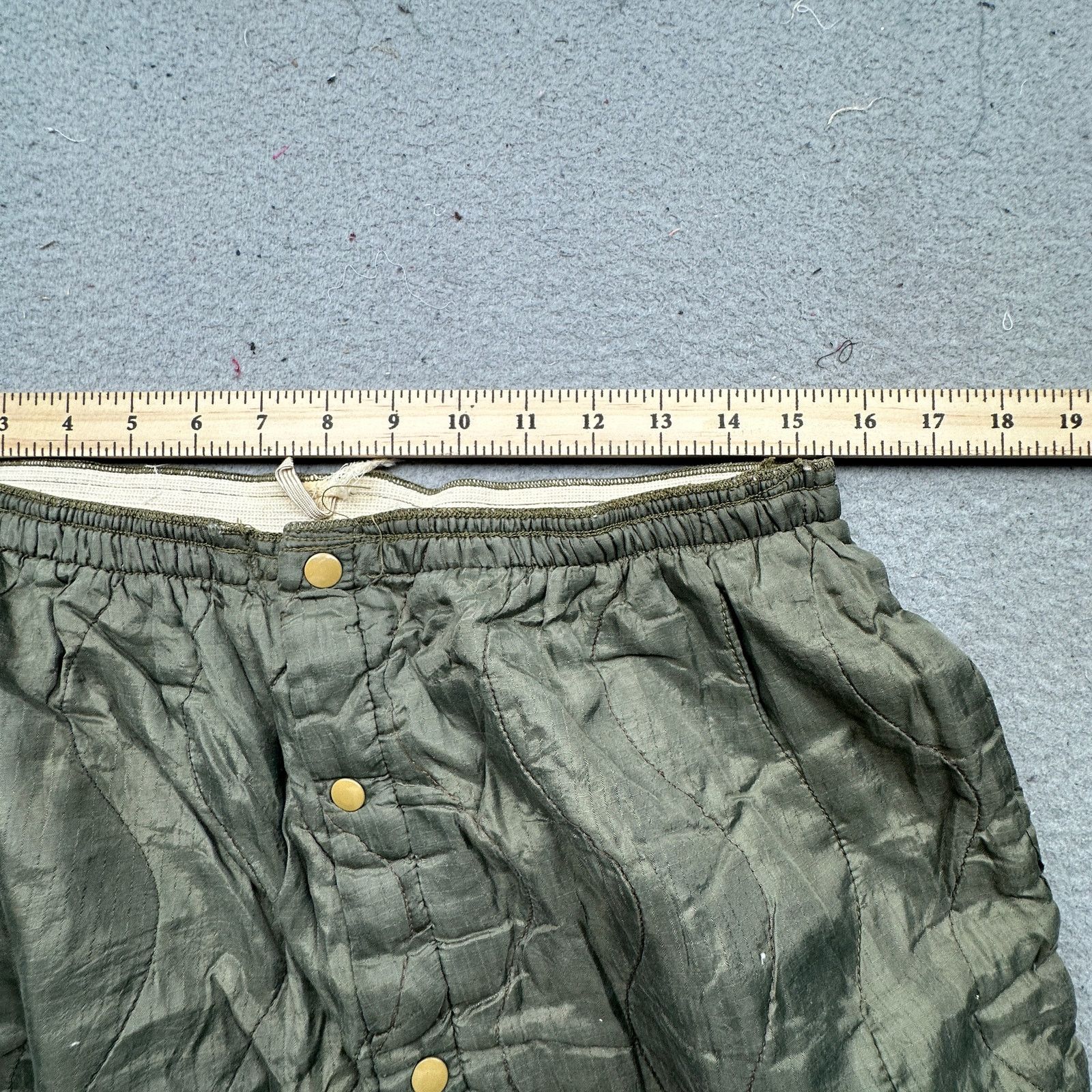 Vintage Vintage 50s 60s Air Force Military Quilted Pants Mens Large Size US 31 - 4 Thumbnail