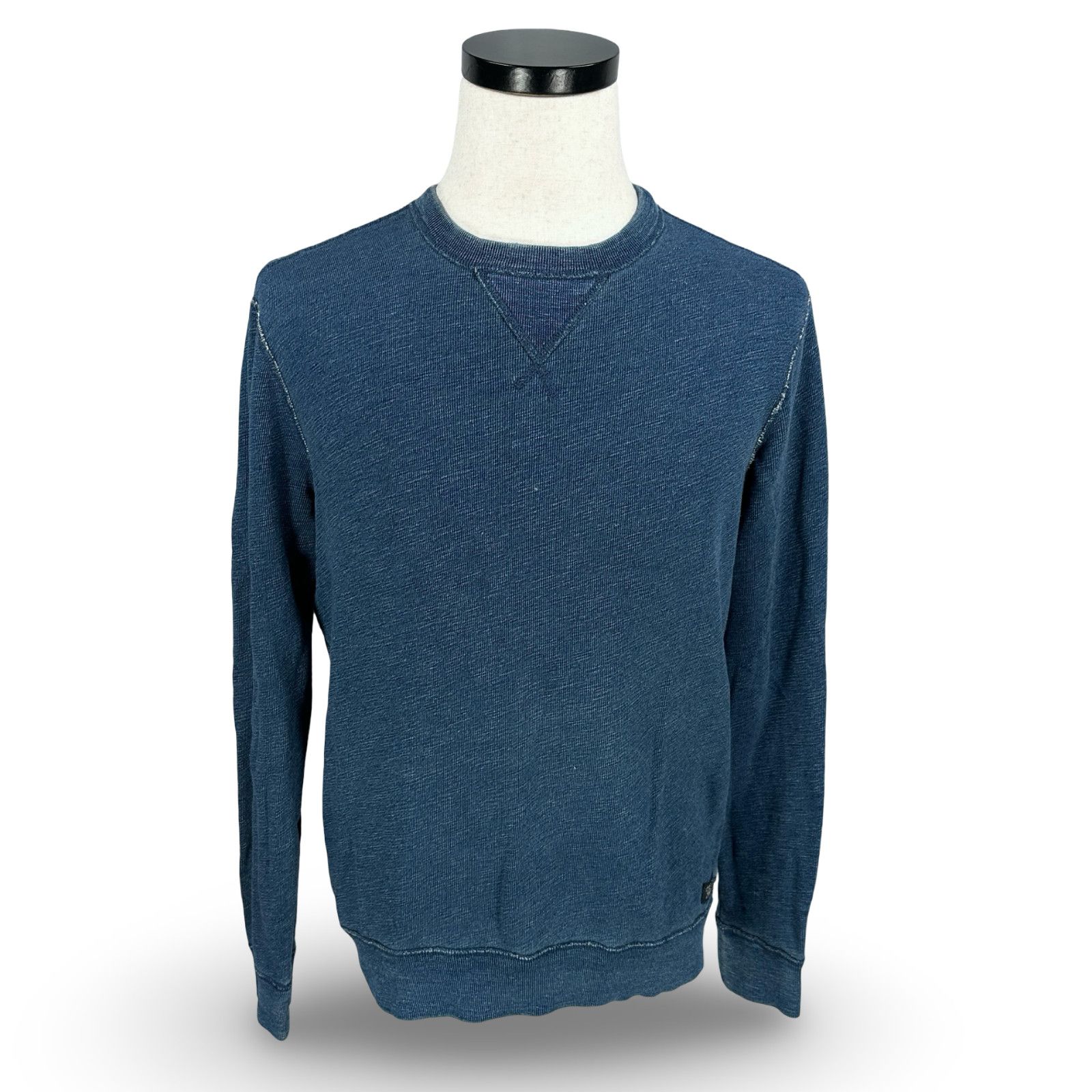 Polo Ralph Lauren Polo Ralph Lauren Indigo Dyed Terry Sweatshirt Men M Blue Size US M / EU 48-50 / 2 - 1 Thumbnail