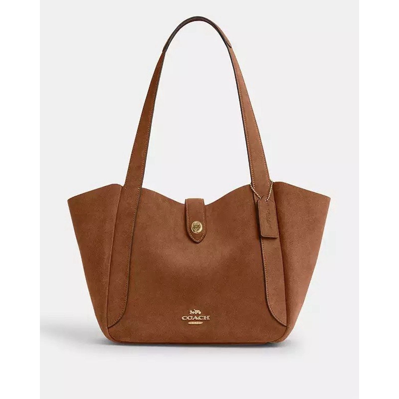 Coach NWT Coach Hadley Turnlock Tote Bag CCC76 Size ONE SIZE - 7 Thumbnail