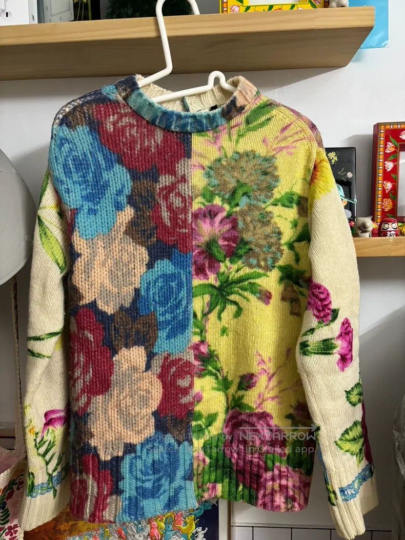 Comme Des Garcons Printed Sweater