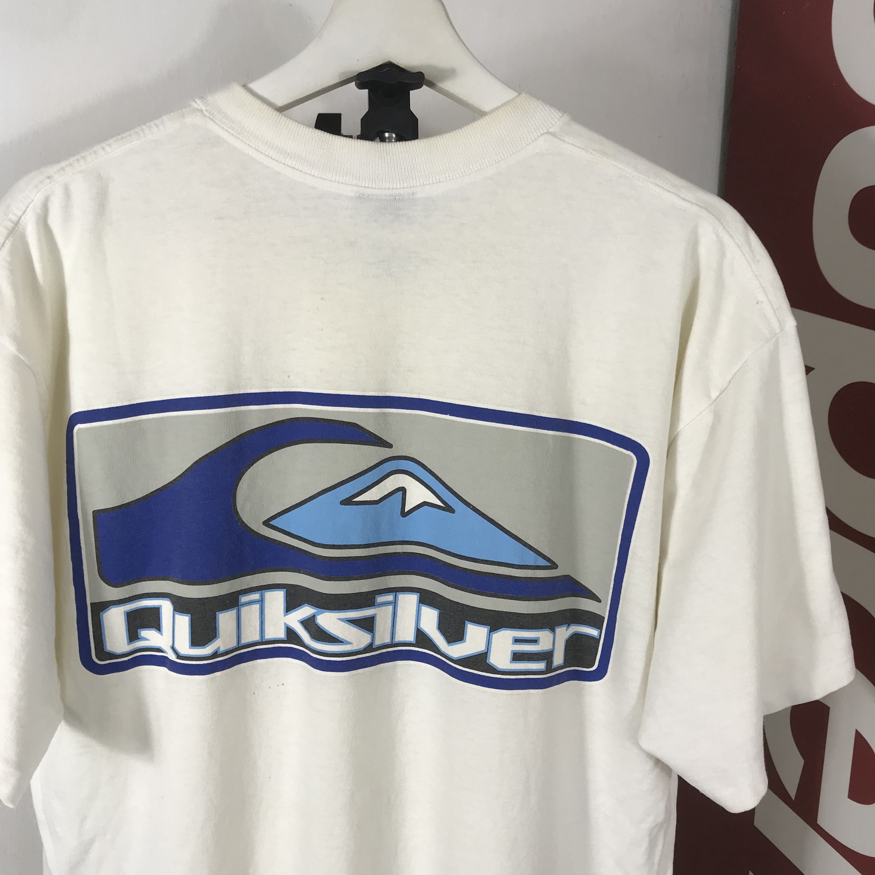 Quiksilver 90s Vintage Quiksilver Kelly Slater Legendary Surfer Tshirt Size US L / EU 52-54 / 3 - 5 Thumbnail