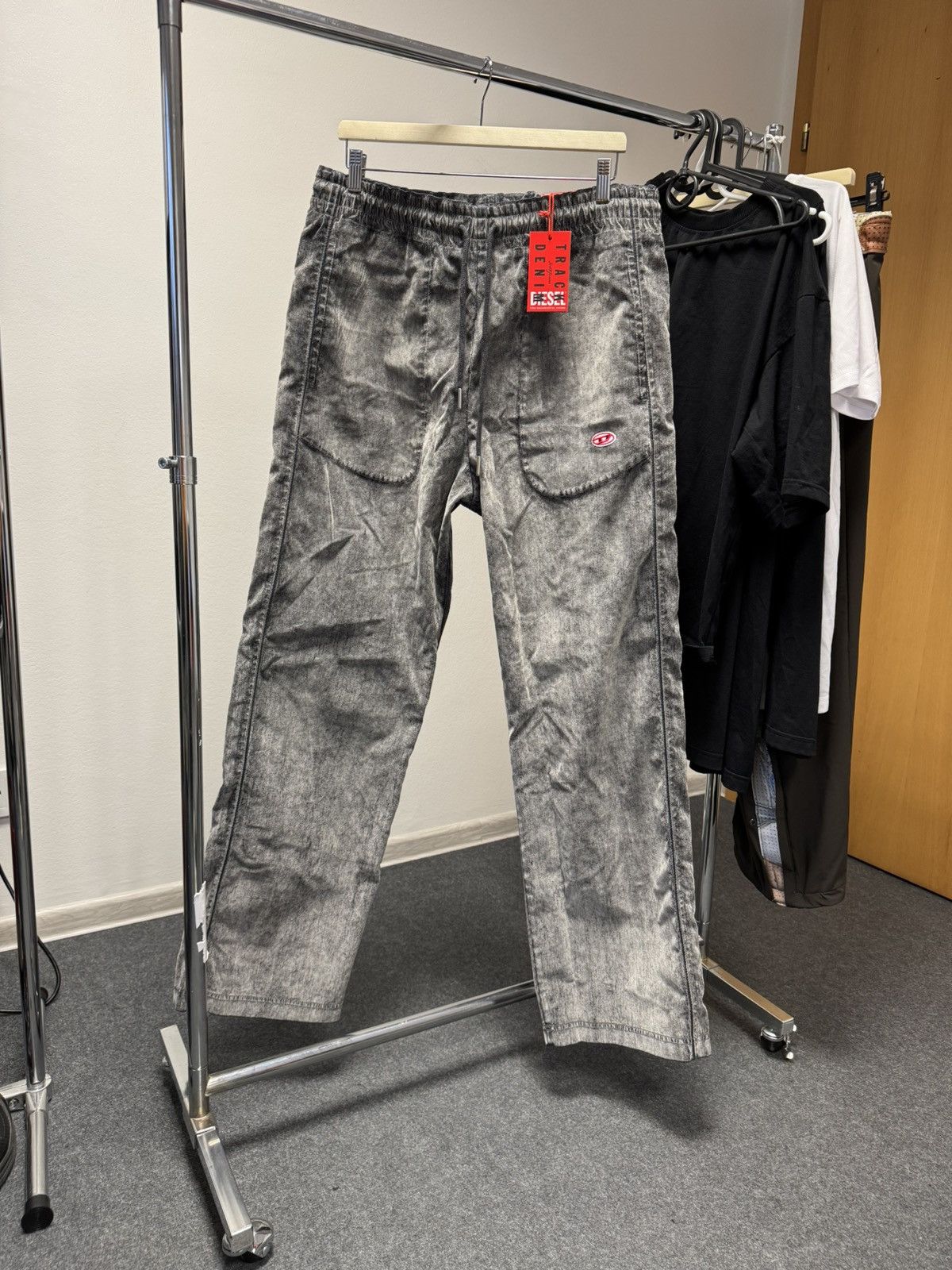 D-Martians Track Denim Straight Joggjeans® 09D01