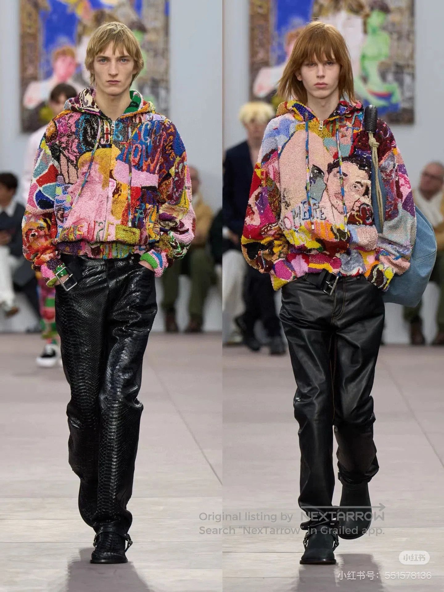 Loewe Loewe Men's Leather Pants Spring Summer Collection. Size US 30 / EU 46 - 9 Thumbnail