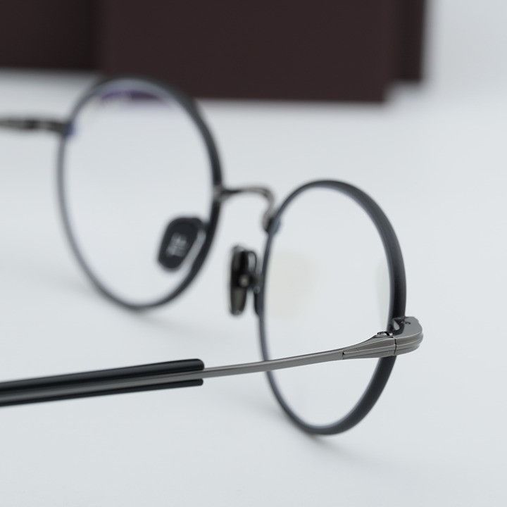 Tom Ford Tom Ford FT5973-B 020 Eyeglasses Grey 49mm Oval Frame Size ONE SIZE - 7 Thumbnail