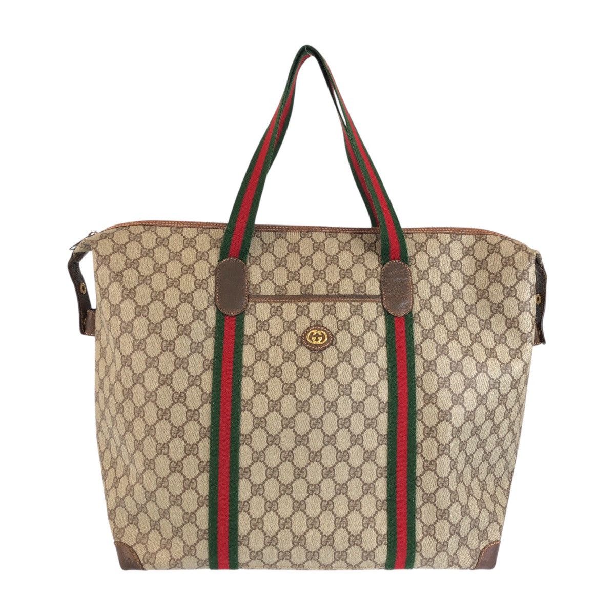 Gucci Gucci Gucci GG Supreme Canvas Boston Shoulder 2way Bag Leather Travel Bag 012396211 DUTY FREE for USA Size ONE SIZE - 1 Thumbnail