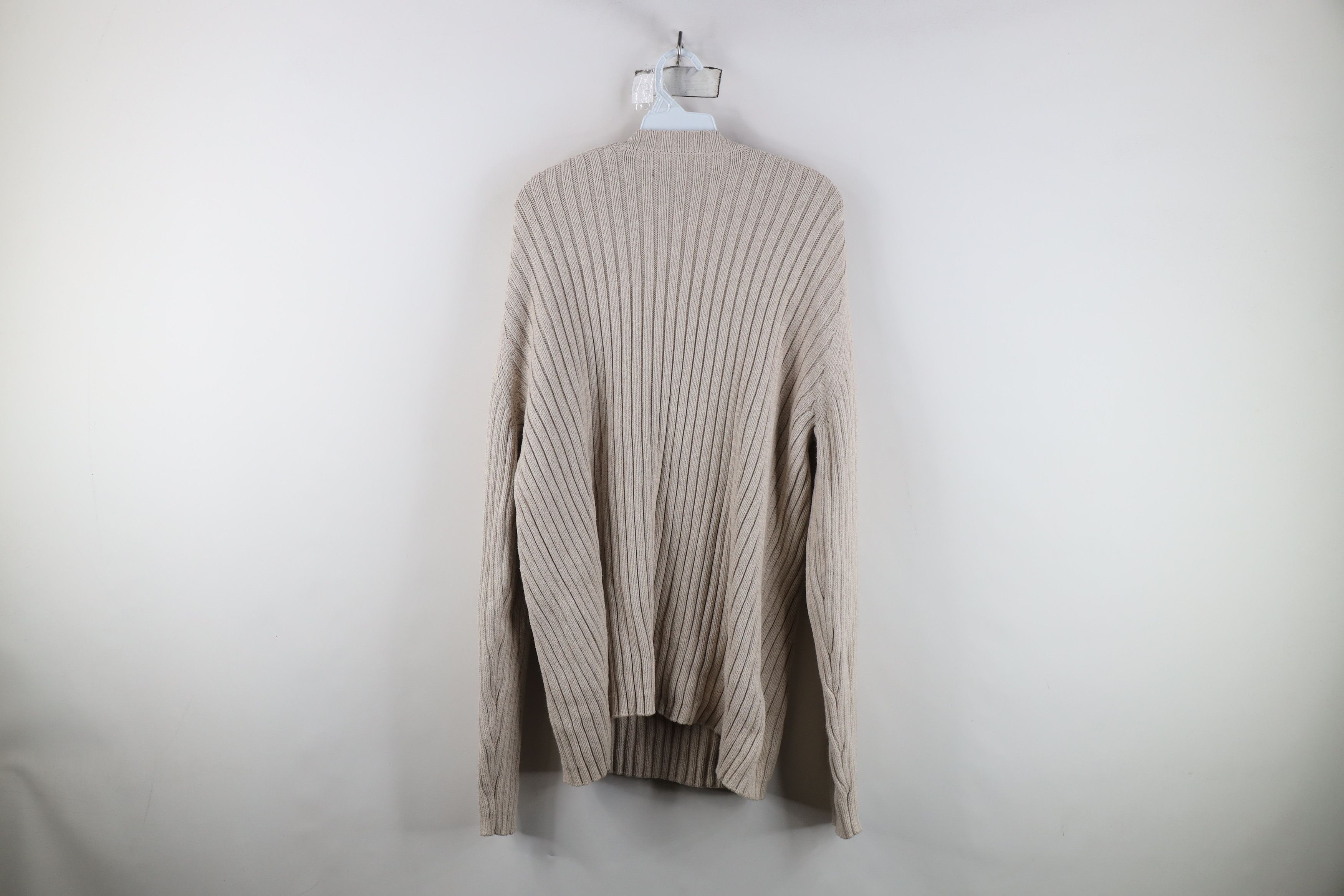 Vintage Vintage 90s Streetwear Heavyweight Ribbed Knit Sweater Size US L / EU 52-54 / 3 - 6 Thumbnail