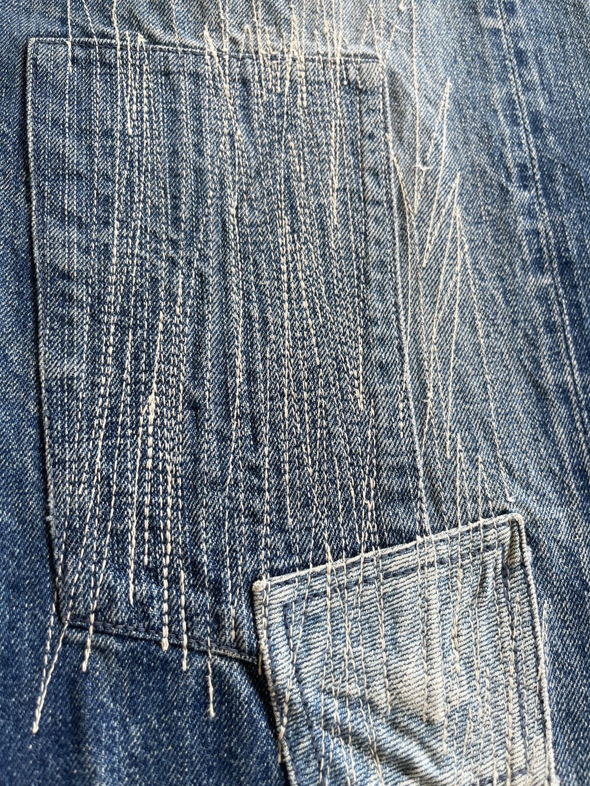 The Real McCoy's Joe McCOY Patchwork Selvedge Denim Size US 32 / EU 48 - 19 Thumbnail