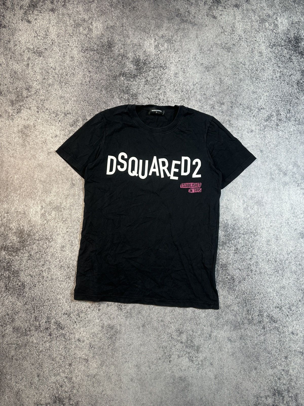 Dsquared2 Y2K Dsquared2 Big Logo Sweatshirt Streetwear Rare USA M Size US M / EU 48-50 / 2 - 1 Thumbnail
