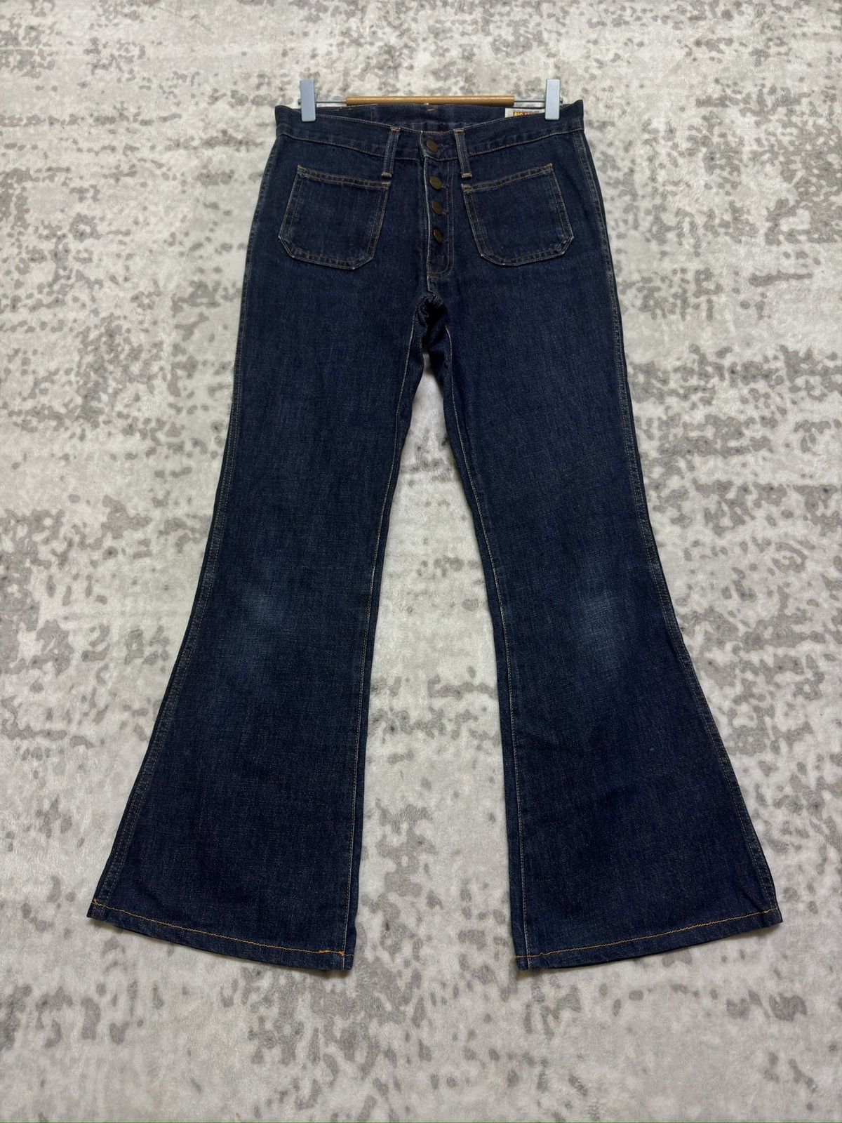 If Six Was Nine × Japanese Brand × KMRii Kronik duds bell bottom