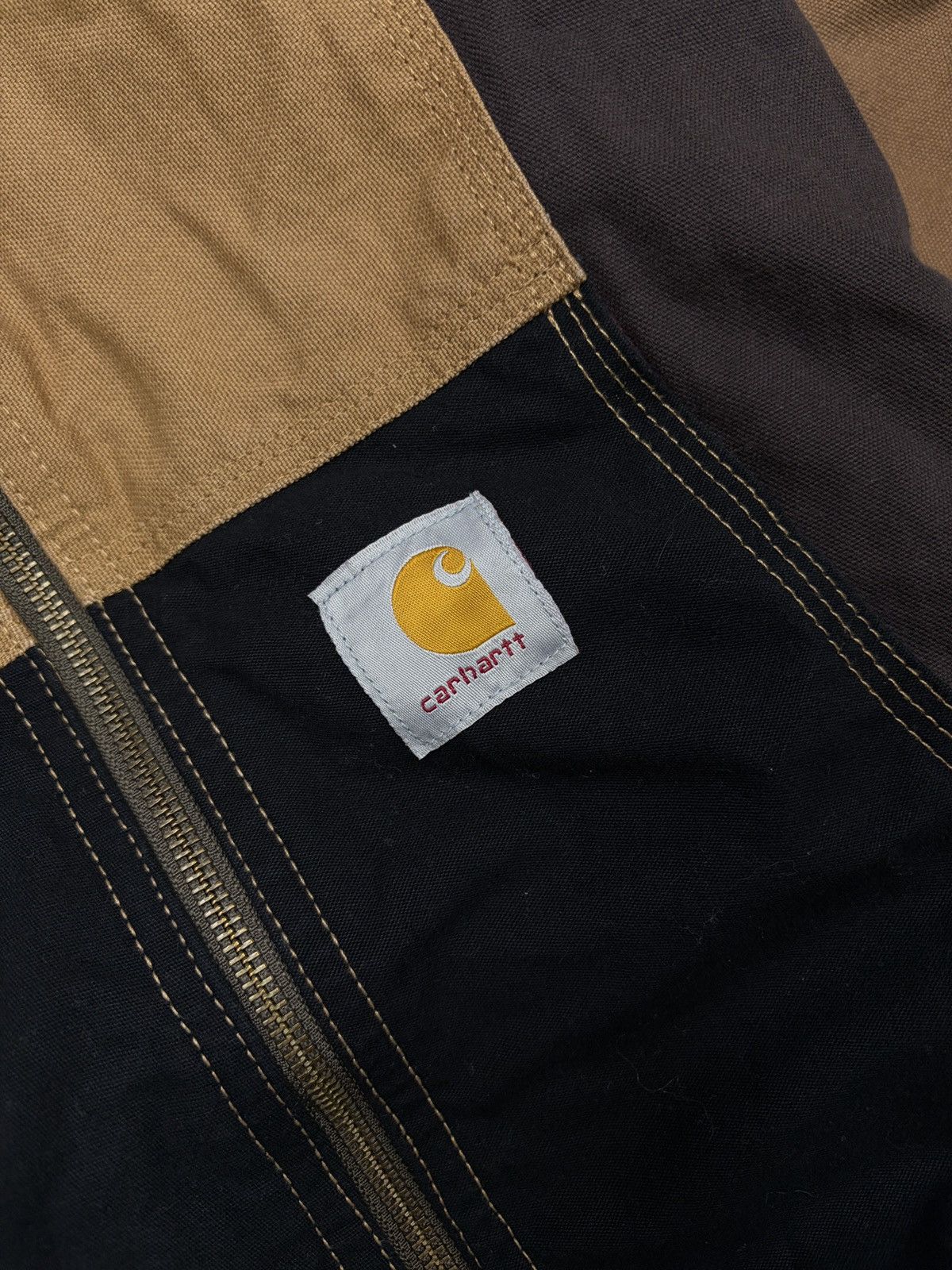 Carhartt Carhartt Jacket Reworked Detroit Men's Patchwork Distressed Size US S / EU 44-46 / 1 - 5 Thumbnail