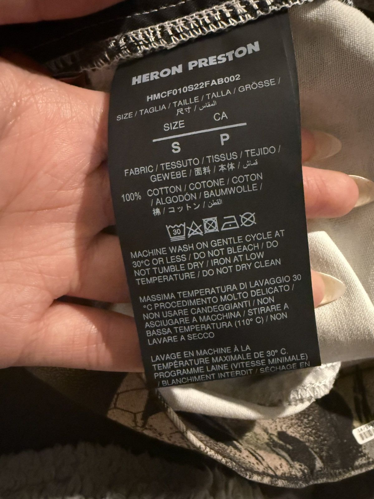 Heron Preston Heron Preston camo pants Size US 29 - 8 Thumbnail