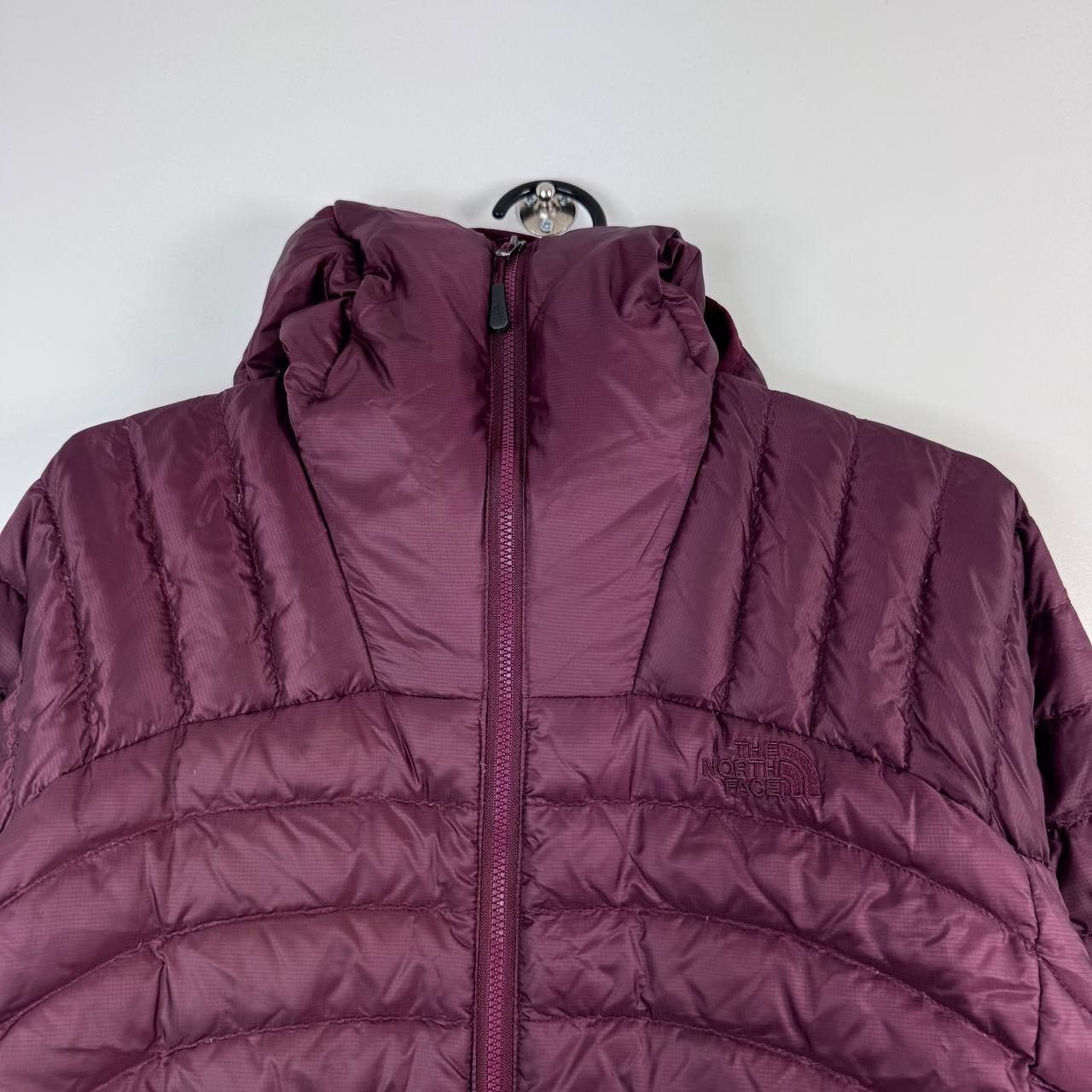 The North Face The North Face Womens Puffer Jacket Burgundy Full Zip Coat S Size S / US 4 / IT 40 - 6 Thumbnail