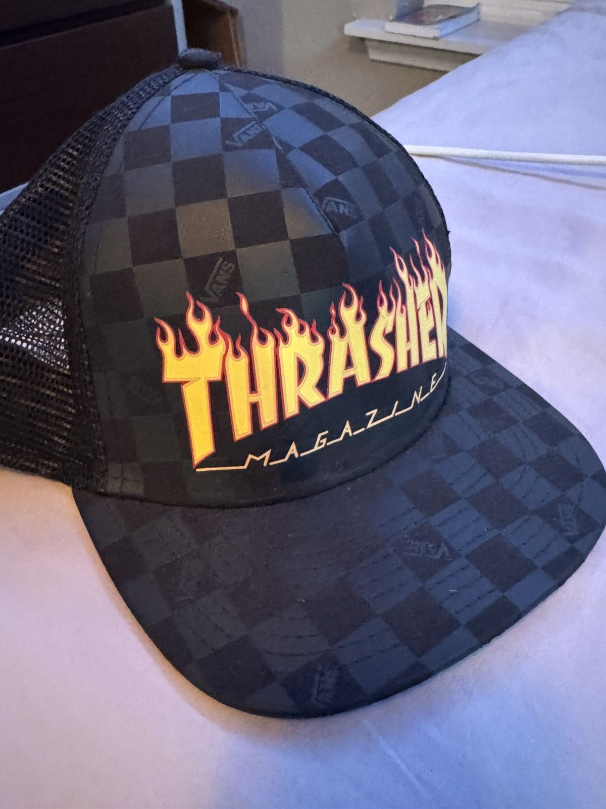Thrasher Thrasher Magazine Black Hat Size ONE SIZE - 1 Thumbnail