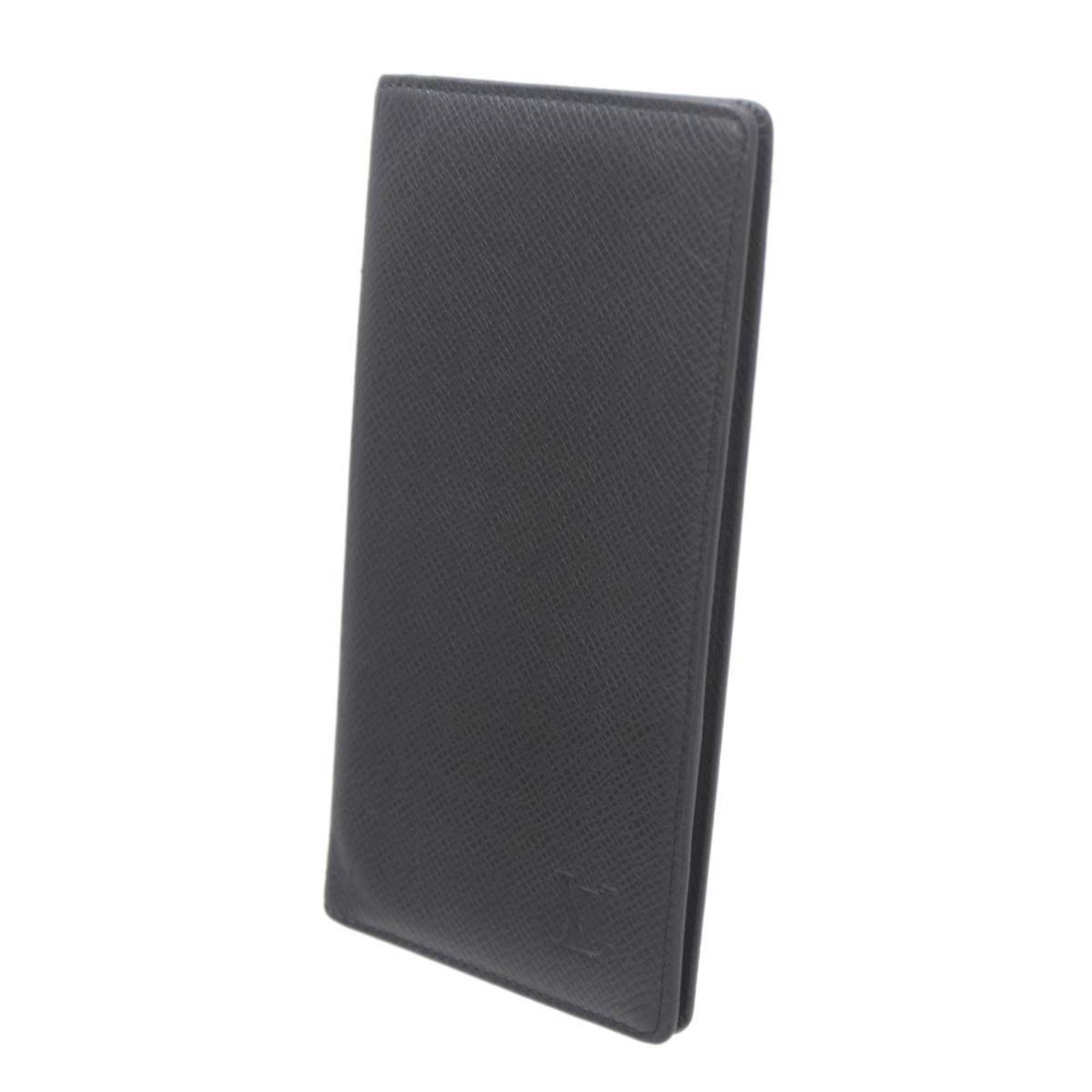 Louis Vuitton Louis Vuitton Porte Valeur Carte Credit Bi-fold Long Wallet Taiga Ardoise M30392 VI0043 Size ONE SIZE - 1 Thumbnail