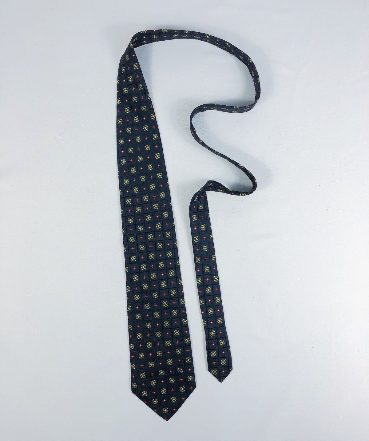 Christian Dior Monsieur Rare Vintage Christian Dior Monsieur Silk Tie Size ONE SIZE - 3 Thumbnail