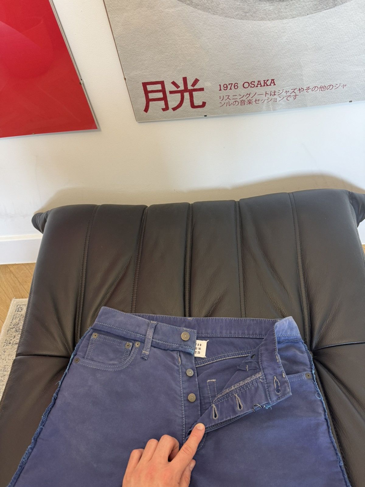 Maison Margiela Maison Margiela Blue Jeans Denim Pant Distressed Designer Size US 30 / EU 46 - 5 Thumbnail