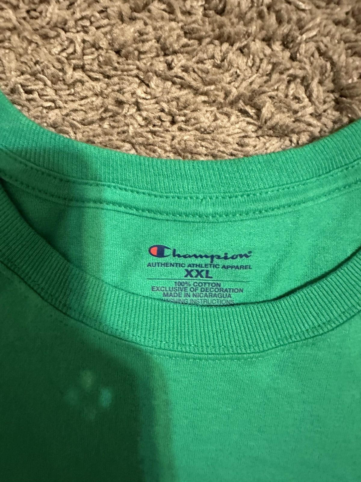 Champion × NCAA × Vintage Vintage NCAA Champion UNT Mean Green shirt 00s size 2XL Size US XXL / EU 58 / 5 - 4 Thumbnail