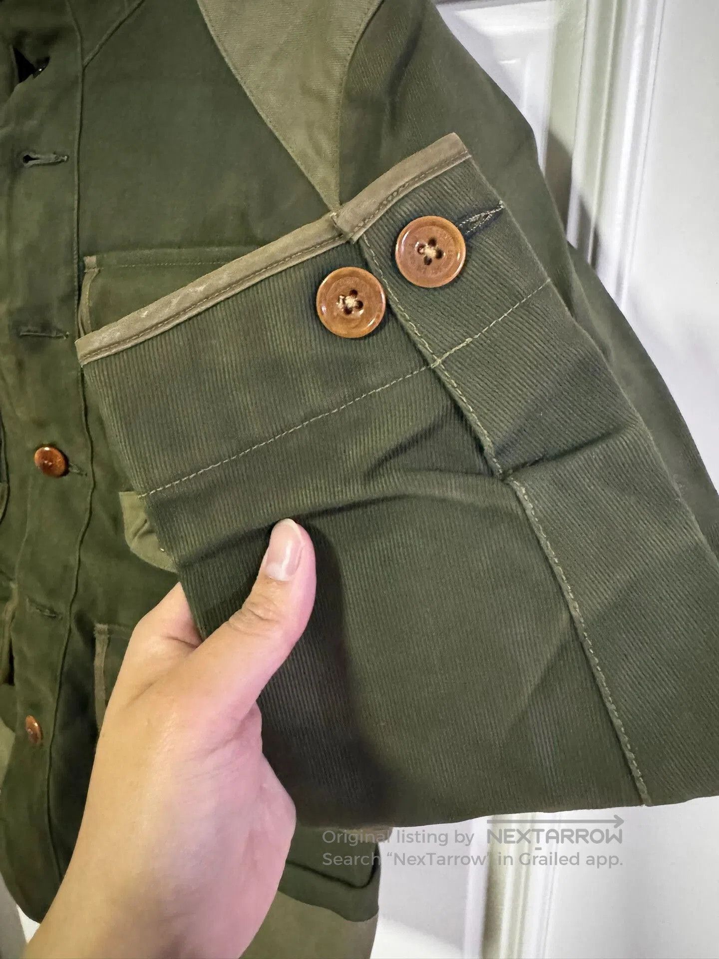 Freewheelers Vintage Freewheelers Green Wood Jacket. Size US M / EU 48-50 / 2 - 4 Thumbnail