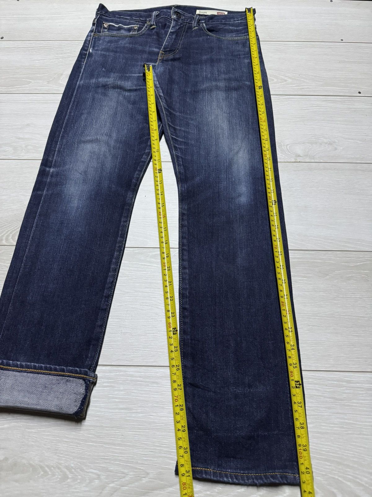 Levi's Vintage Levis 511 Y2K Japan 511 Selvedge Slim Fit Jeans Size US 32 / EU 48 - 14 Thumbnail