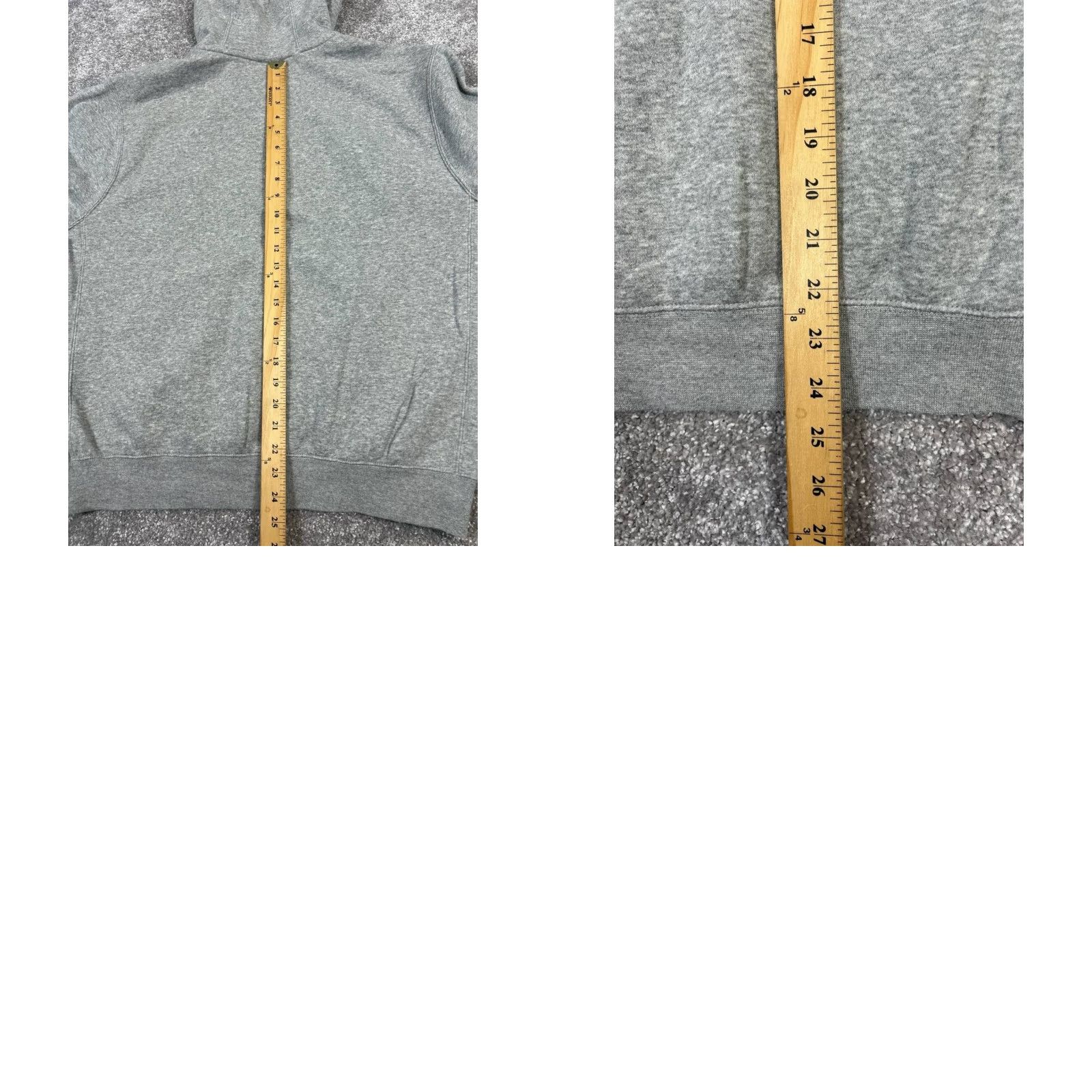 Nike Nike Hoodie Mens Large Gray Pullover Fleece Size US L / EU 52-54 / 3 - 8 Thumbnail