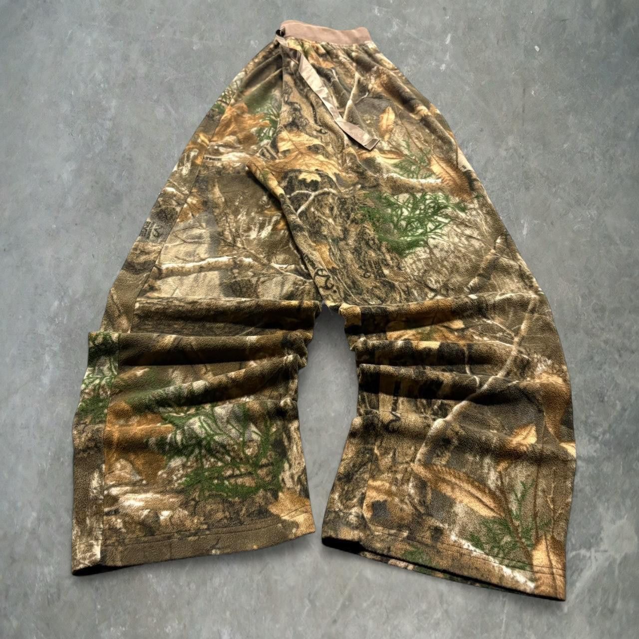 Realtree Crazy Vintage Y2K 2000s Baggy Real Camo Realtree Sweatpants! Size 28" / US 6 / IT 42 - 2 Thumbnail
