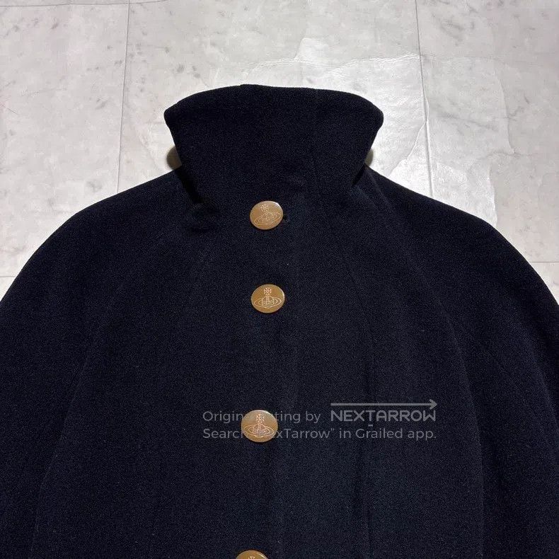 Vivienne Westwood Vivienne Westwood 3D Flower Bud Hem Wool Coat Size S / US 4 / IT 40 - 3 Thumbnail
