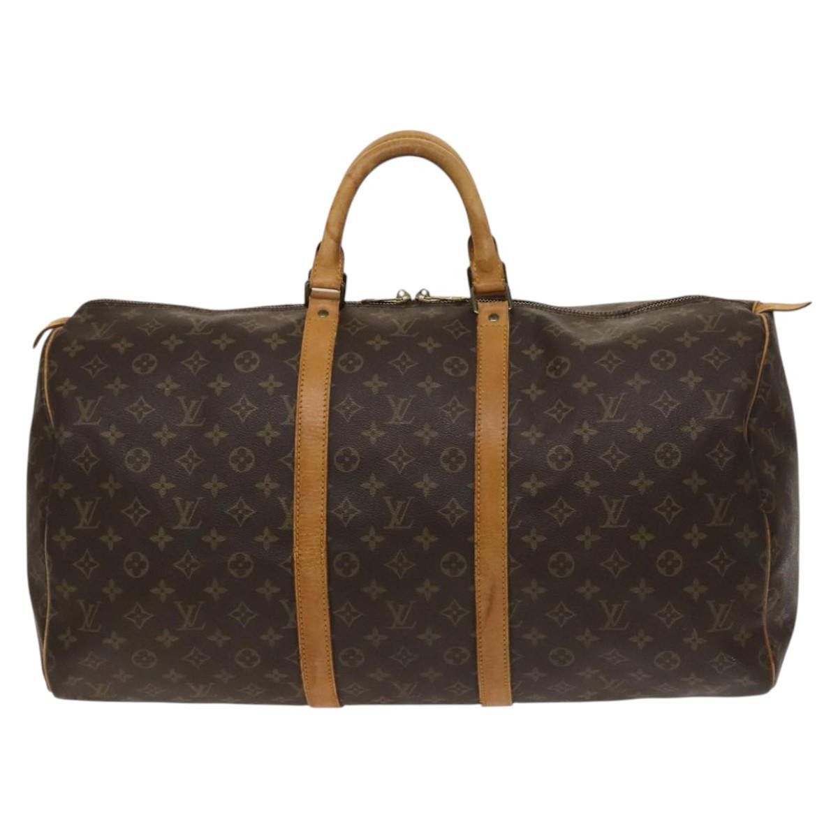 Louis Vuitton LOUIS VUITTON Monogram Keepall 55 Boston Bag M41424 Size ONE SIZE - 13 Thumbnail