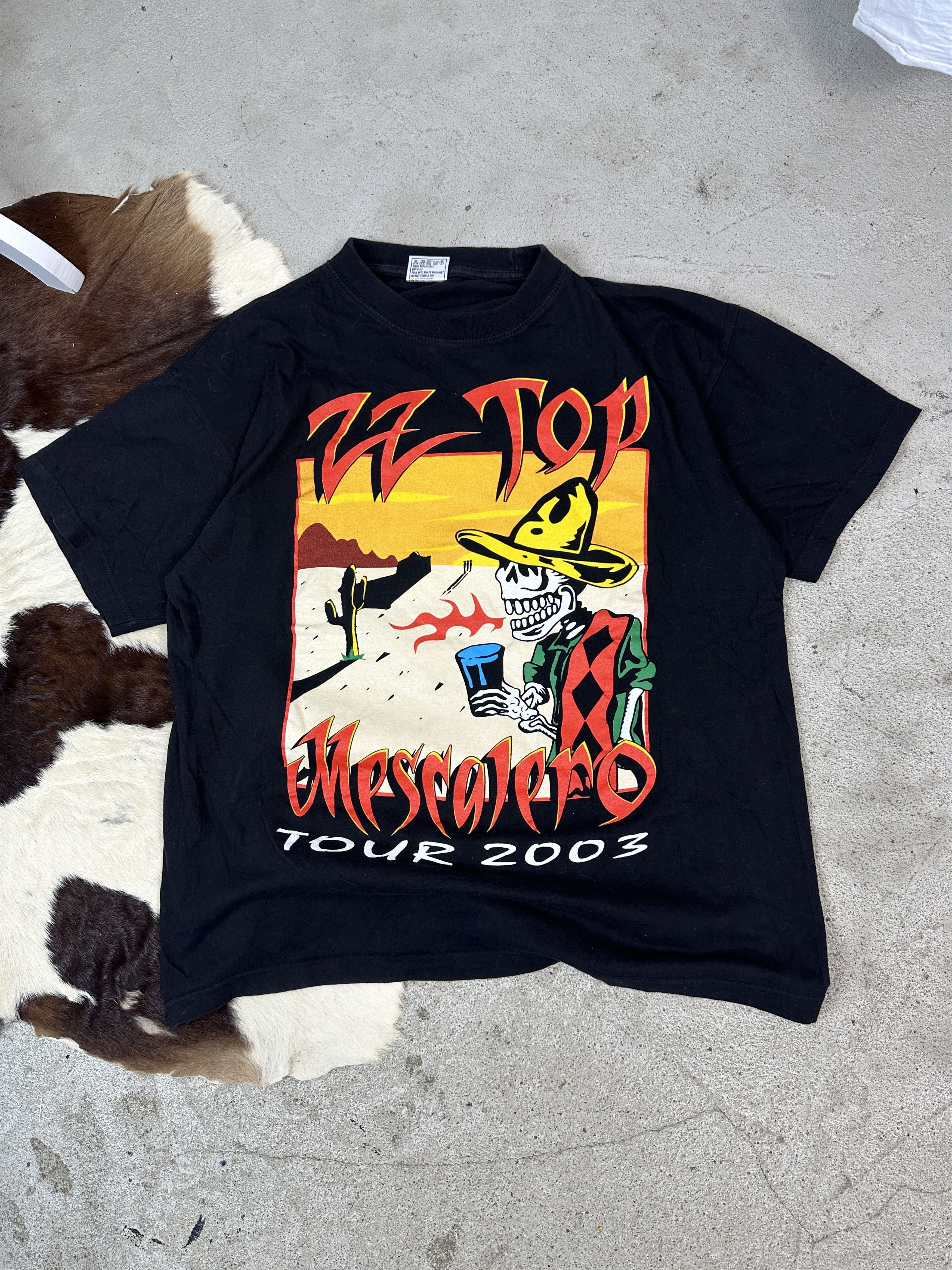 Vintage Vintage ZZ Top 2003 T-shirt Size US XL / EU 56 / 4 - 1 Thumbnail