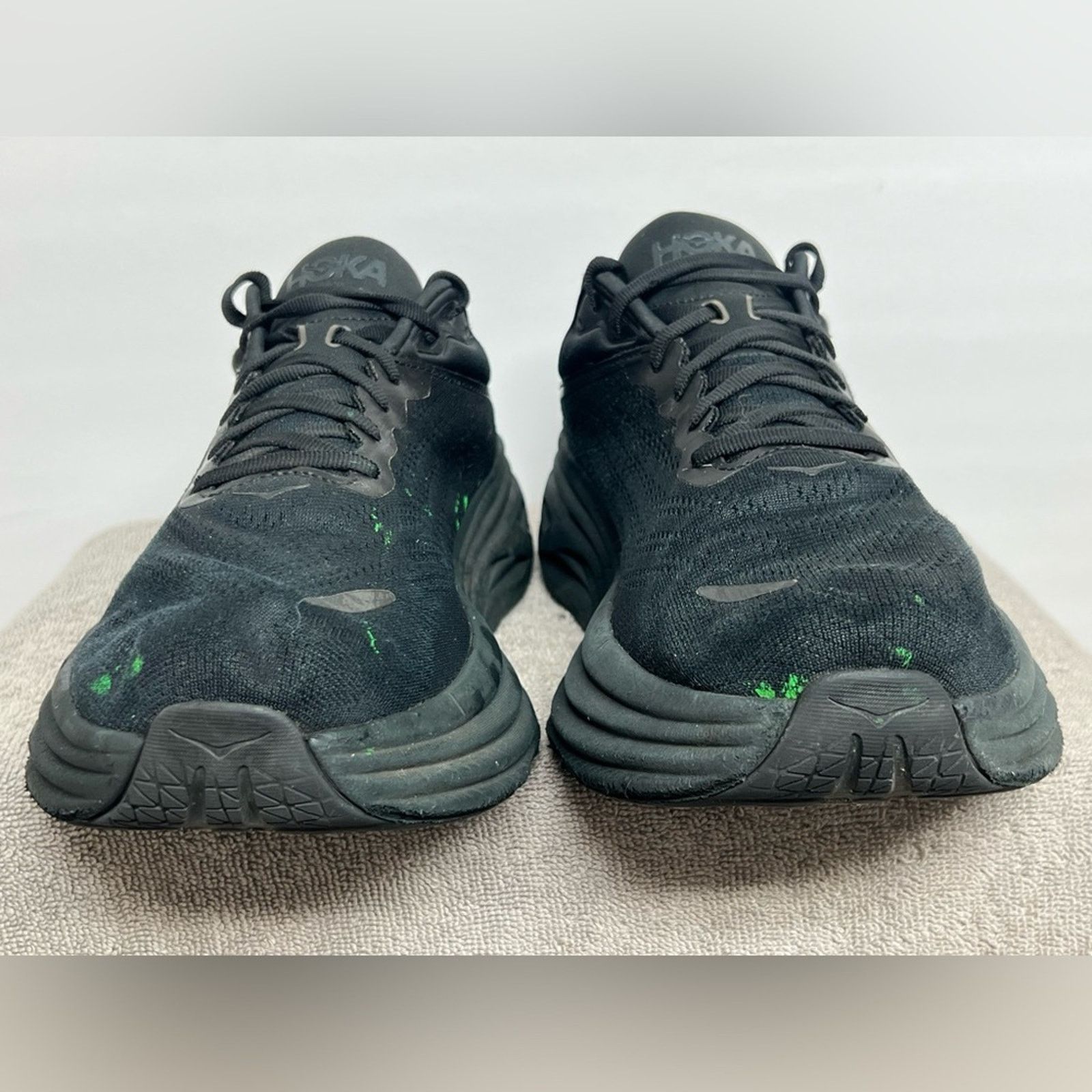 Hoka Hoka One One Bondi 8 Mens 11.5 4E X-Wide Triple Black Shoes Size US 11.5 / EU 44-45 - 5 Thumbnail