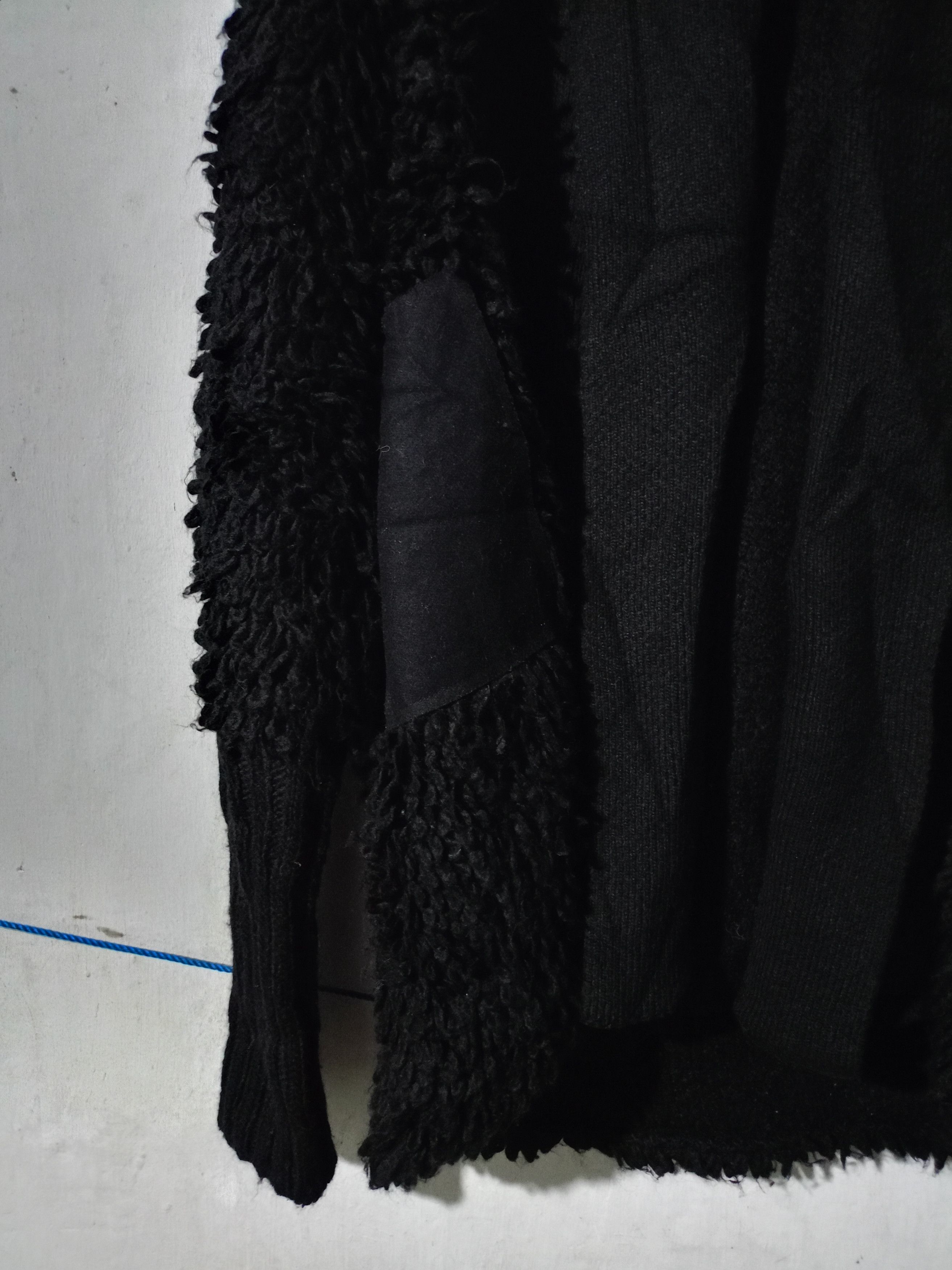 Diesel 2000s Diesel Black Knit Cardigan Size XS / US 0-2 / IT 36-38 - 4 Thumbnail
