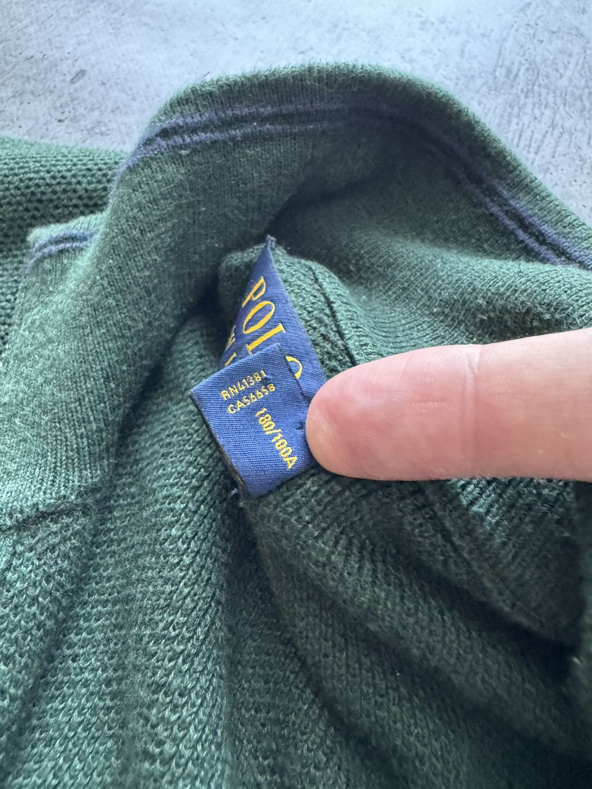Polo Ralph Lauren Polo Ralph Lauren Sweater 1/3 zip Knitwear luxury Size US L / EU 52-54 / 3 - 8 Thumbnail