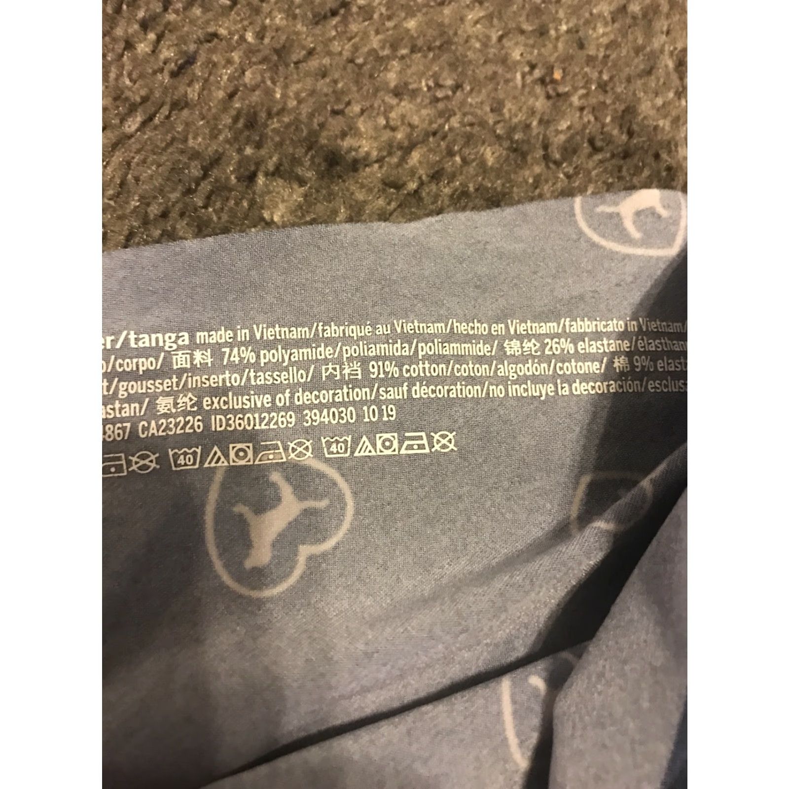 Vintage CHEEKSTER Victorias Secret Seamless Size ONE SIZE - 3 Thumbnail