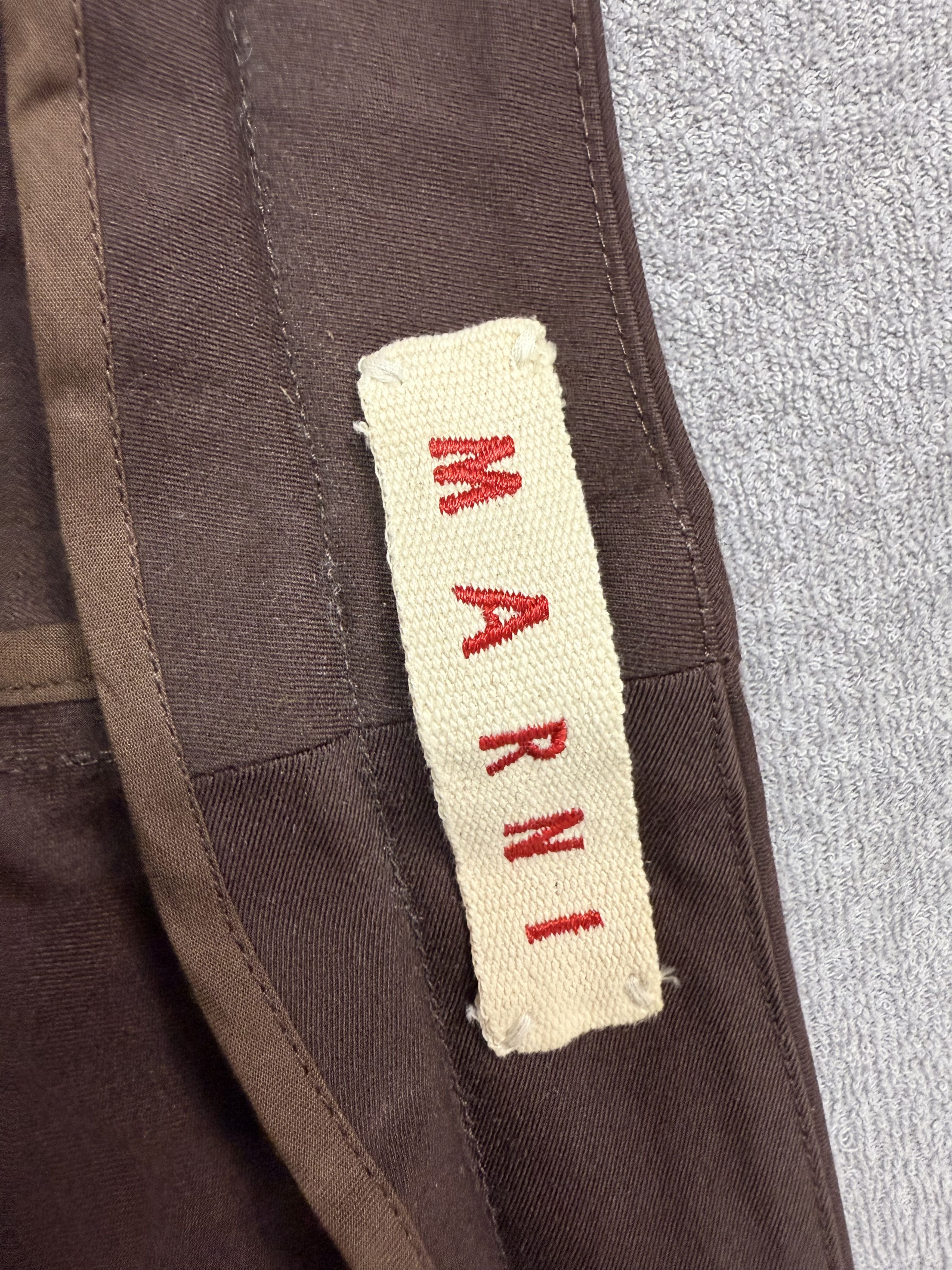 Marni Brown Marni Pants 42 Size 30" / US 8 / IT 44 - 9 Thumbnail