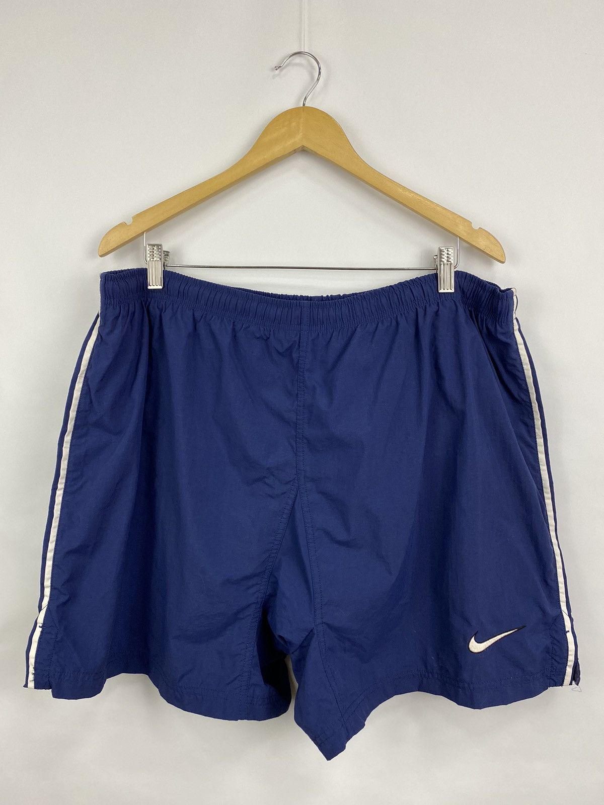 Nike 🇺🇸🎾 Vintage 90s Nike Tennis Nylon shorts swoosh logo rare Size US 36 / EU 52 - 2 Thumbnail