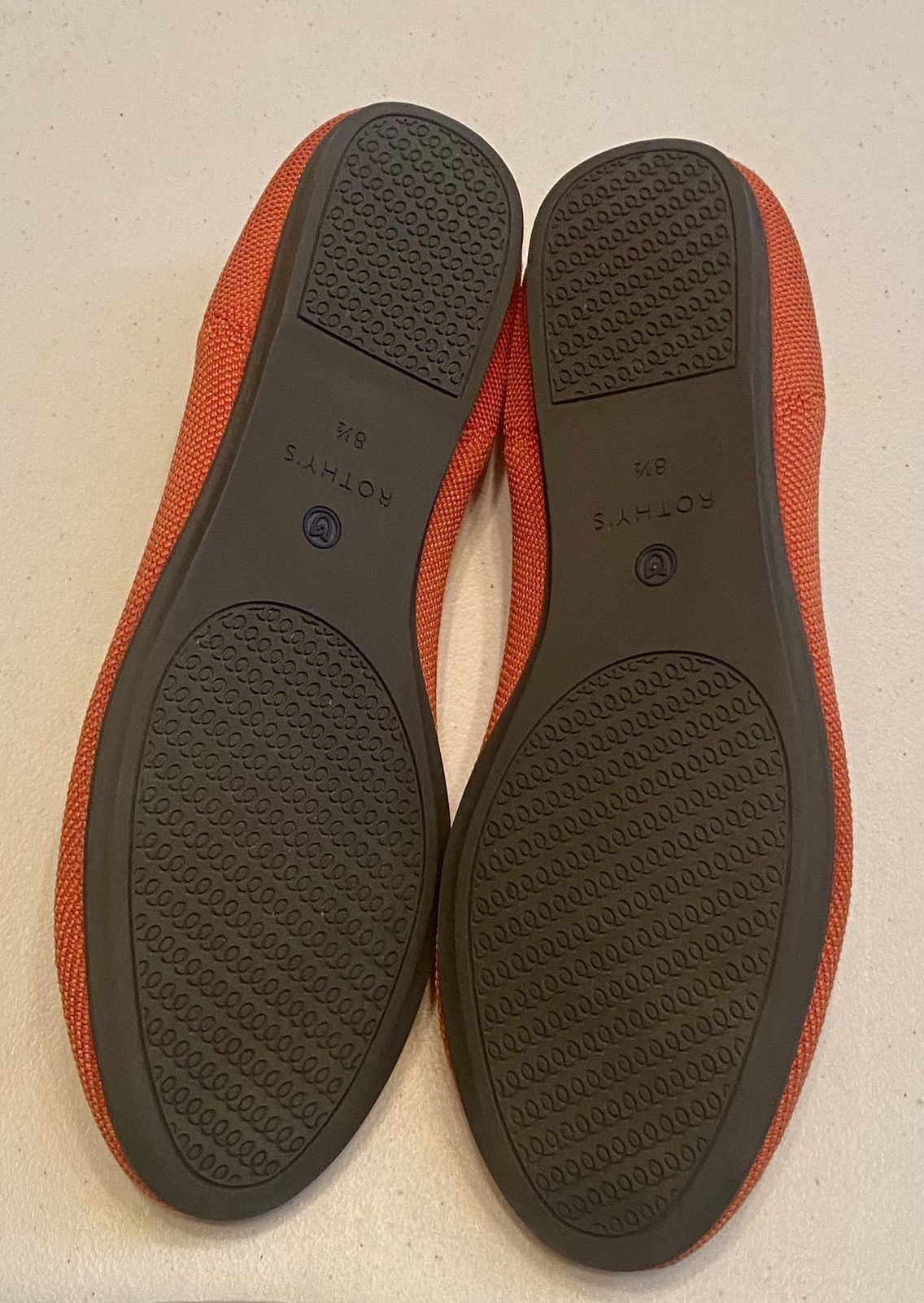 Rothy's Rothy's The Flats Persimmon Marina Heel Stripe 8.5 US Size US 8.5 / IT 38.5 - 8 Thumbnail